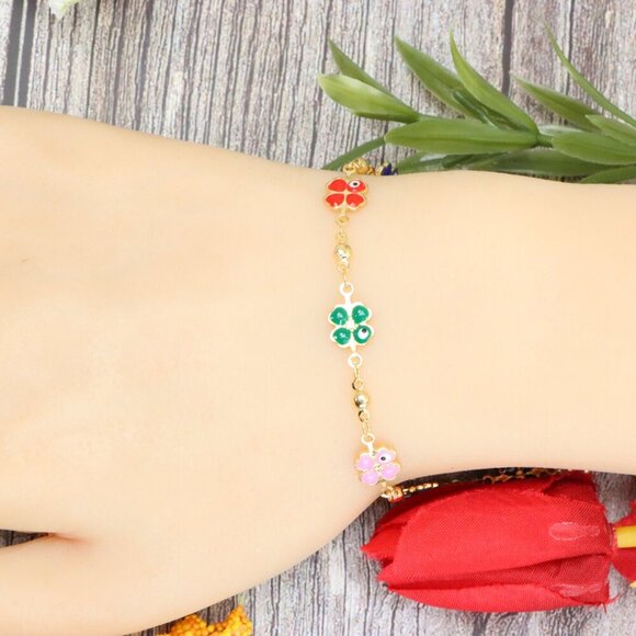 "Trendy Handmade Bracelet – A Stylish Gift for Women & Girls, MAR091584 - Picture 5 of 10